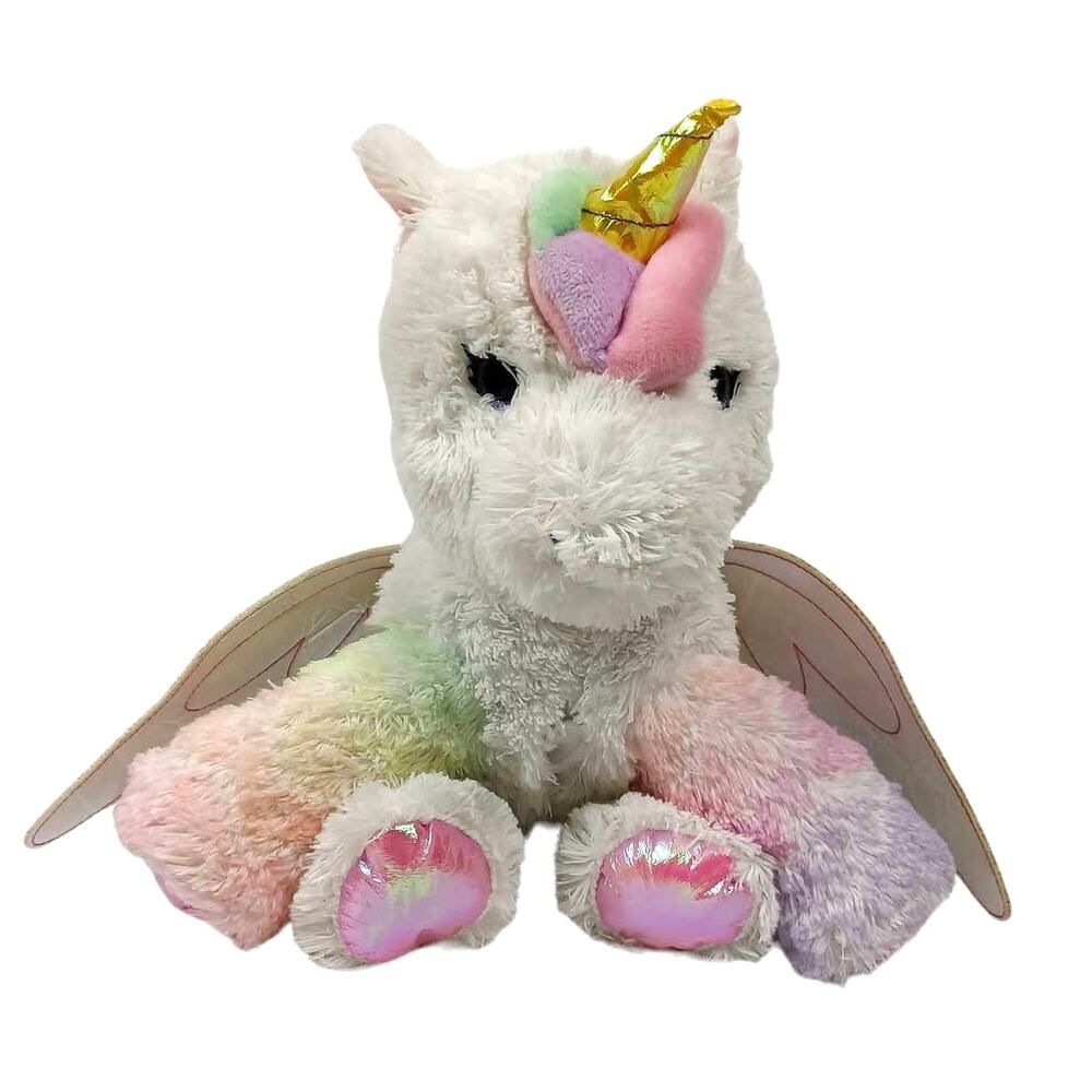 MATTEL Barbie Dreamtopia Kiss & Care Unicorn 10" Plush Toy Light Up Horn Sounds‎